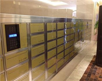 河南電子智能信報箱安裝成功案例